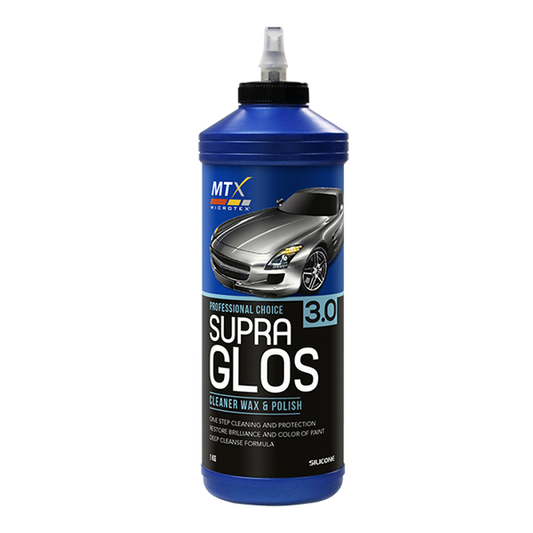 Microtex SupraGLOS With Silicone Cleaner Wax & Polish 1000g