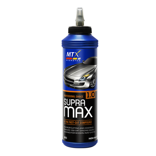Microtex SupraMAX Non-Silicone Ultra Fast Cut Rubbing Compound 500g