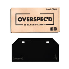Load image into Gallery viewer, Overspec'D Motorcycle Plate Frame Holder Powder Coated Type 2
