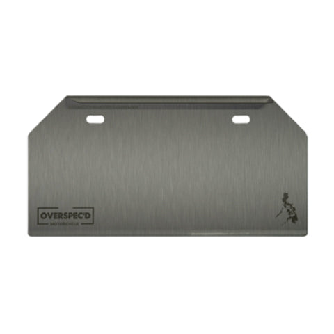 Overspec'D Motorcycle Plate Frame Holder Plain Type 2