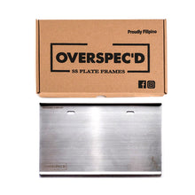 Load image into Gallery viewer, Overspec'D Motorcycle Plate Frame Holder Plain Type 3
