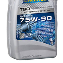Load image into Gallery viewer, Ravenol Semi-Synthetic Manual Transmission Gear Oil Getriebeoel TGO GL-5 75W90 1 Liter
