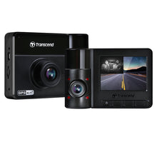 Load image into Gallery viewer, Transcend Dashcam DrivePro 550 1440P 2K QHD Dual Camera 64GB
