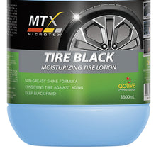 Load image into Gallery viewer, Microtex Tire Black with Conditioner 3800ml

