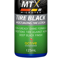Load image into Gallery viewer, Microtex Tire Black with Conditioner 125ml
