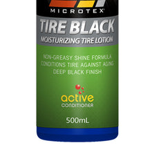 Load image into Gallery viewer, Microtex Tire Black with Conditioner 500ml
