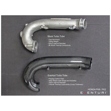 Load image into Gallery viewer, Eventuri Carbon Fiber Oversized Turbo Tube for Honda Civic FK8 V3

