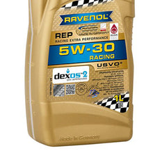 Load image into Gallery viewer, Ravenol Fully Synthetic USVO Racing REP 5W30 1 Liter
