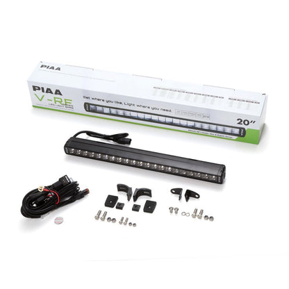 PIAA LED Light Bar V-RF20 Driving Beam 5800K, 12V, 105W 20"