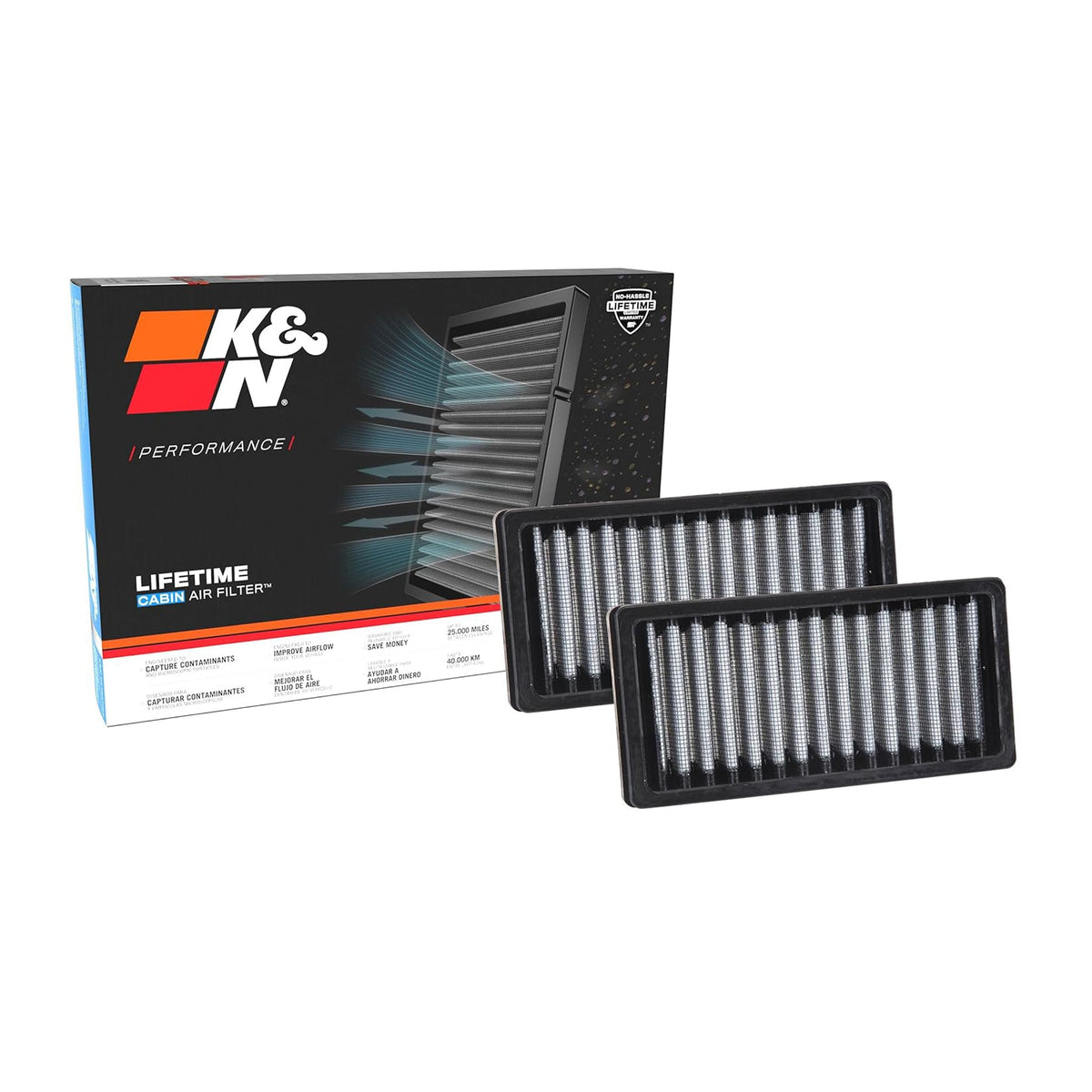 K&N Cabin Filter Washable VF1010
