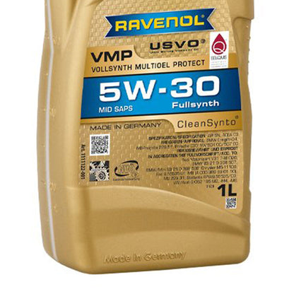 Ravenol Fully Synthetic Clean Synto USVO VMP 5W30 1 Liter