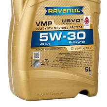 Load image into Gallery viewer, Ravenol Fully Synthetic Clean Synto USVO VMP 5W30 5 Liters
