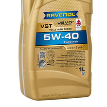Load image into Gallery viewer, Ravenol Fully Synthetic Clean Synto USVO VST 5W40 1 Liter
