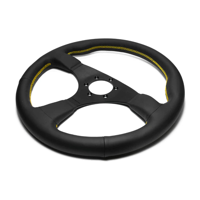 Worksbell Steering Wheel Yellow Stitch 350