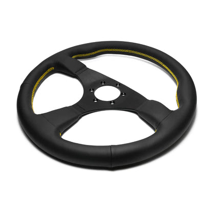 Worksbell Steering Wheel Yellow Stitch 350