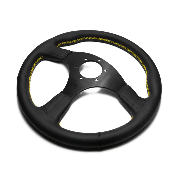 Worksbell Steering Wheel Yellow Stitch 350