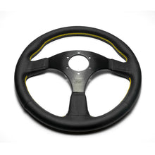 Load image into Gallery viewer, Worksbell Steering Wheel Yellow Stitch 350
