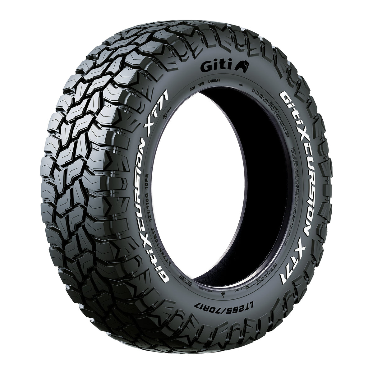 Giti Rugged Terrain Xcursion XT71 LT 265/75 R16 112/109Q 6PR
