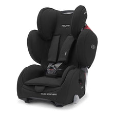 Load image into Gallery viewer, Recaro Kids Child Car Seat Young Sport Hero Core Deep Black
