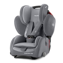Load image into Gallery viewer, Recaro Kids Child Car Seat Young Sport Hero Aluminum Grey
