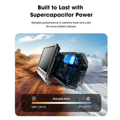 DDPAI Dashcam Z60 Pro Dual Channel 4K UHD Resolution