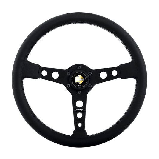MOMO Steering Wheel Prototipo 370 Black Spoke