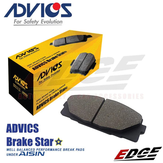 Advics Front Brake Pad T-Series for Toyota Hiace D4D 2005 - 2013