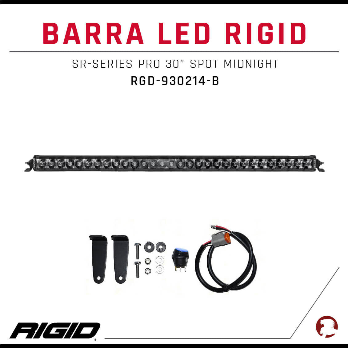 RIGID LED SR Series PRO SAE Complaint 30"