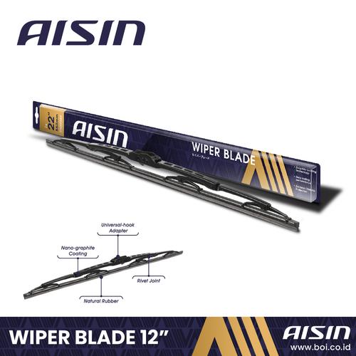 Aisin Standard Wiper Blade with Graphite Coating 12"/300 mm