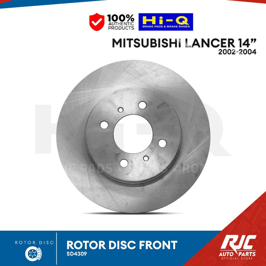 Hi-Q Front Rotor Disc for Mitsubishi Lancer 14" (SD4309)
