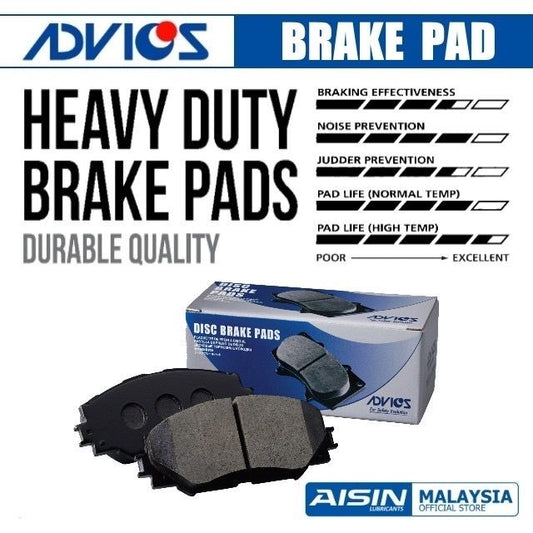 Advics Front Brake Pad T-Series for Honda Civic, City 1990 - 1992