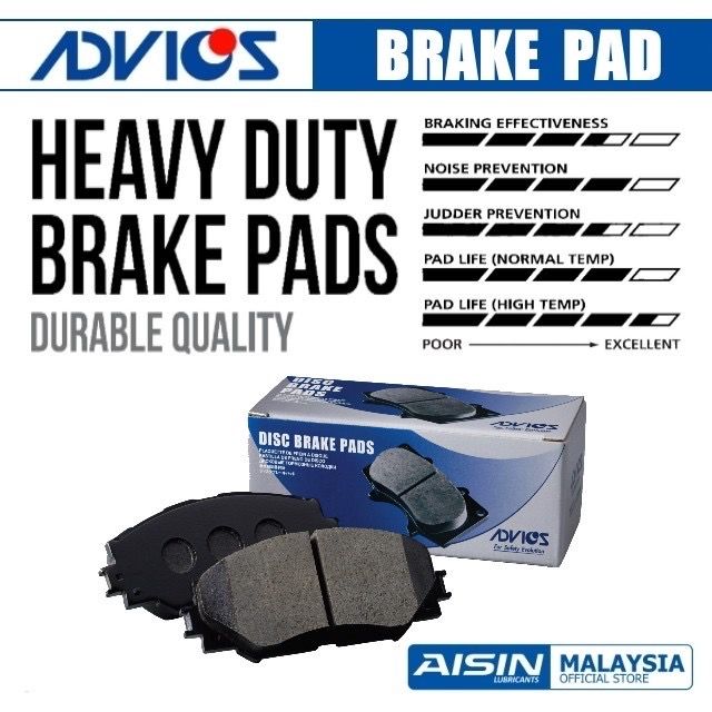 Advics Front Brake Pad T-Series for Honda Civic SIR, VTEC3, City, Jazz 1999 - 2010