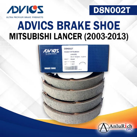 Advics Brake Shoe for Lancer '03-'13