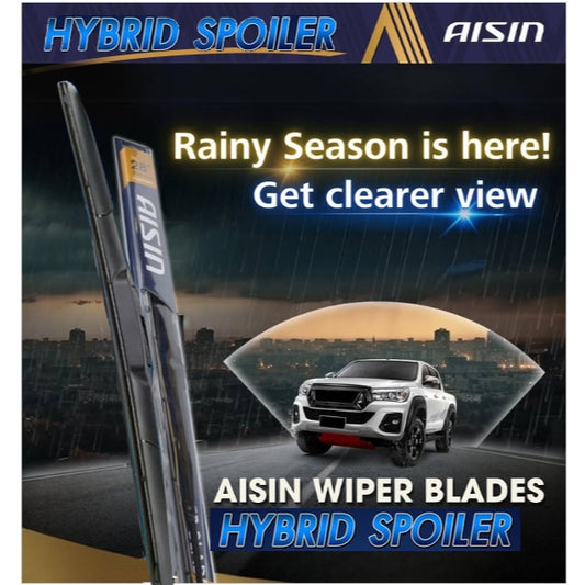 Aisin Hybrid Spoiler Type Wiper Blade with Graphite Coating 28 " / 700 mm