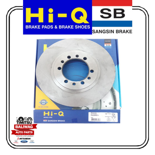 Hi-Q Front Rotor Disc for Mitsubishi Pajero "Bulldog" (SD4306)