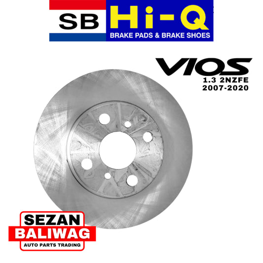 Hi-Q Front Rotor Disc for Toyota Vios 1.5  '07-12 (SD4617)