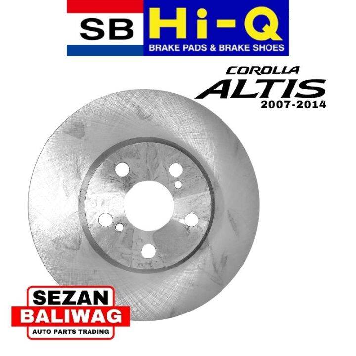 Hi-Q Front Rotor Disc for Toyota Corolla Altis 07-14' (SD4001)