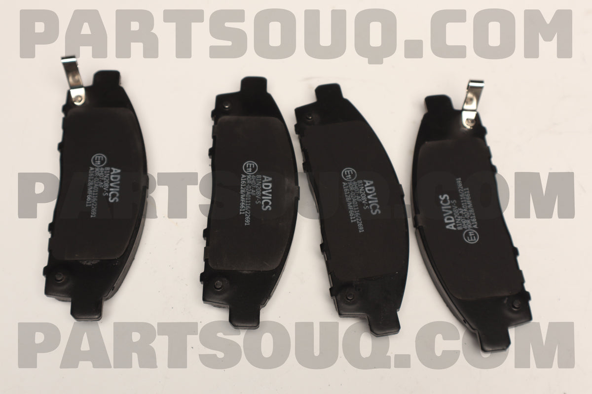 Advics Front Brake Pad T-Series for Nissan Vanette 1993 - 1997