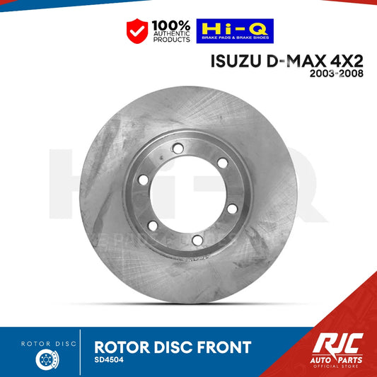 Hi-Q Front Rotor Disc for Isuzu D-max 4x2 '03-08 (SD4504)
