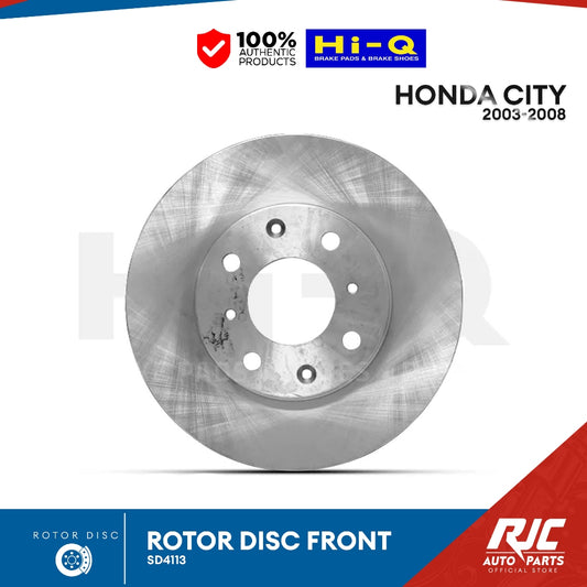 Hi-Q Front Rotor Disc for Honda City, Jazz '03-08 (SD4113)
