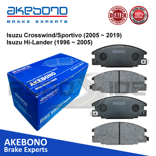 Hagen Front Brake Pad GP2010 for Isuzu Crosswind '01-08, Hi-Lander '96-01, Pick-up '87-02