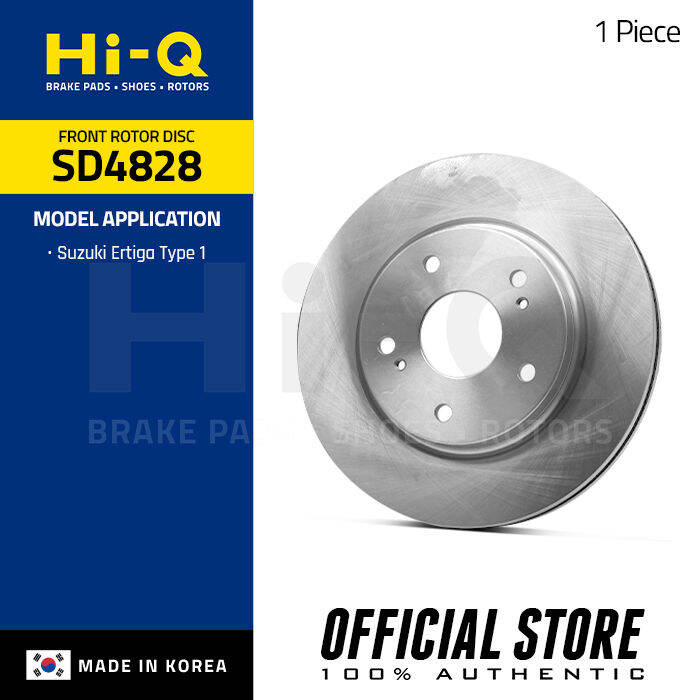 Hi-Q Front Rotor Disc for Suzuki Ertiga Type 1 (SD4828)