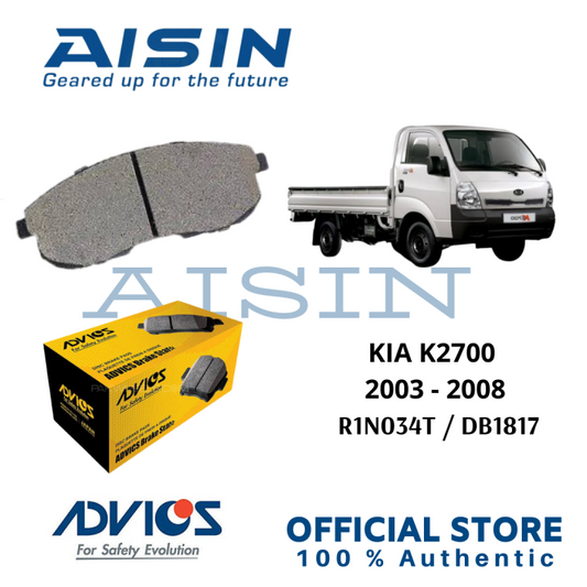 Advics Front Brake Pad T-Series for Kia K2700 2003 - 2008