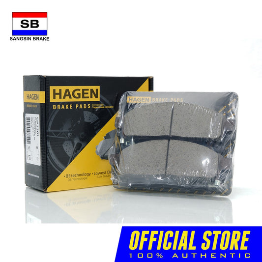 Hagen Front Brake Pad GP2013 for Mitsubishi Triton Strada pick-up '06-11, Montero Sport/Challenger, Fuzion '09-up
