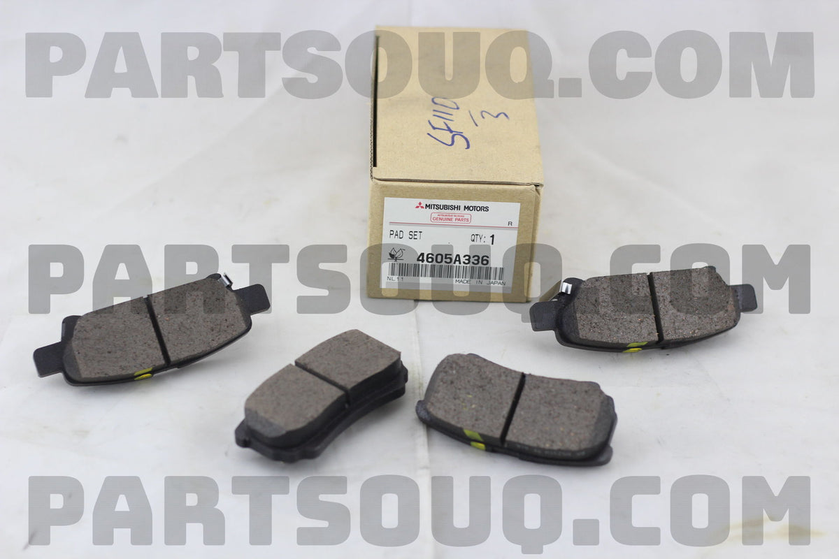 Advics Rear Brake Pad T-Series for Mitsubish Lancer MX 1999 - 2002