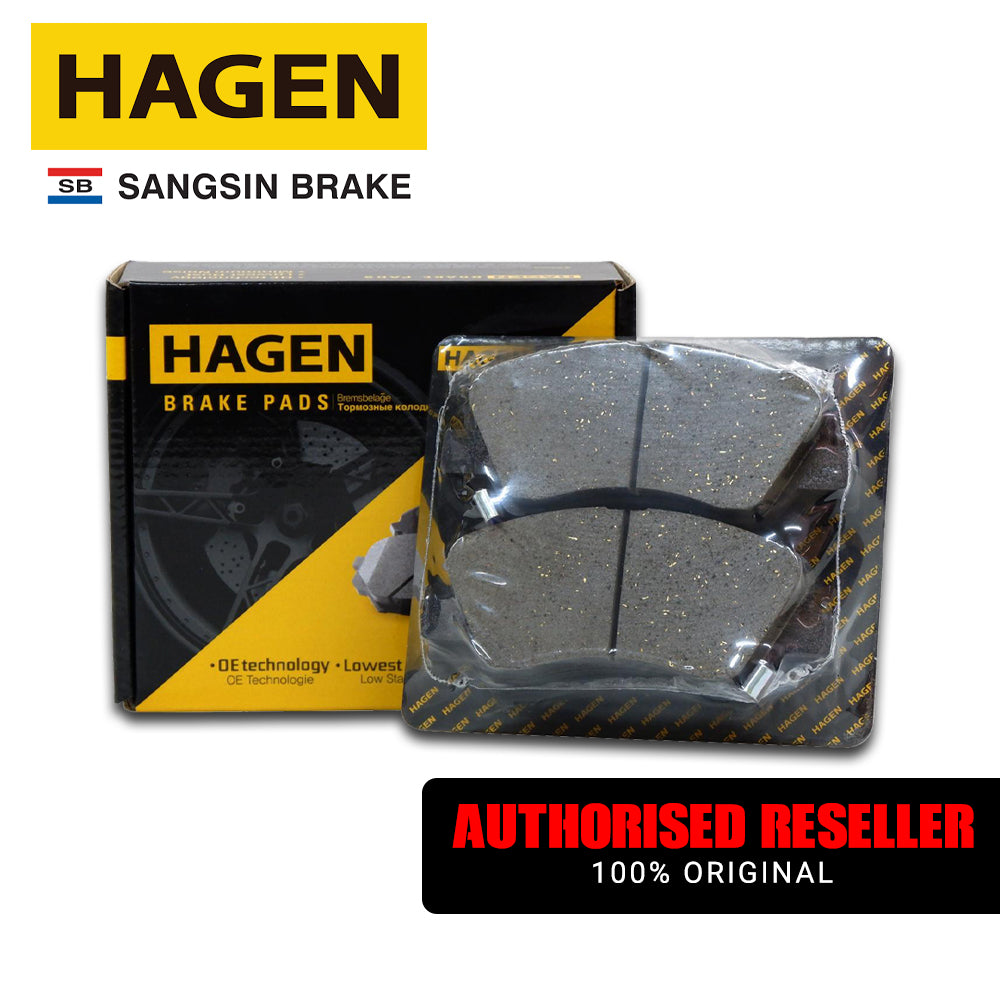 Hagen Front Brake Pad GP1399 for Hyundai Accent '11-14, Elantra '14-Up