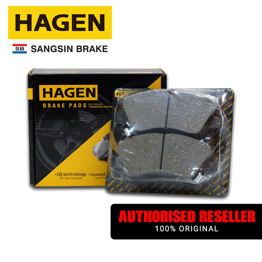 Hagen Front Brake Pad GP1399 for Hyundai Accent '11-14, Elantra '14-Up
