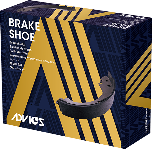 Advics Brake Shoe for Spark '07-'17