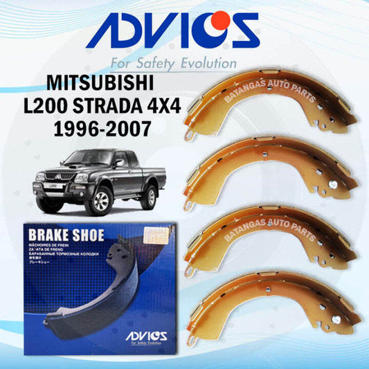 Advics Brake Shoe for L200 Strada 4x4 '96-'07