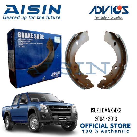 Advics Brake Shoe for D-Max 4x2 '04-'13